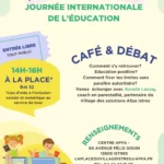 café débat sur l'éducation