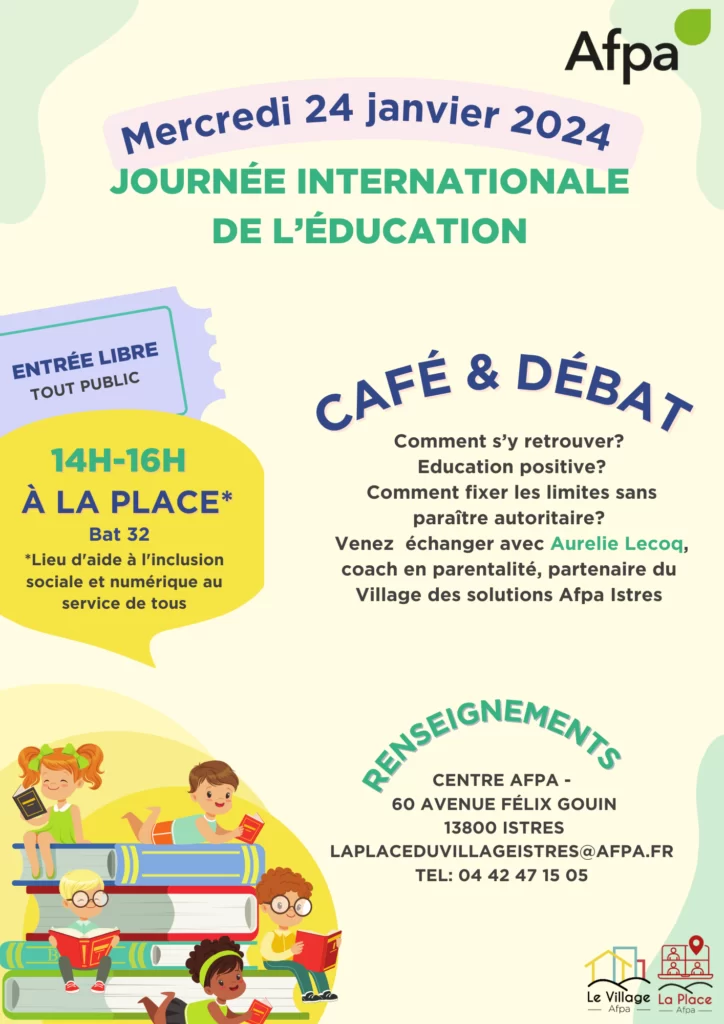 café débat sur l'éducation